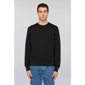 Bluza regular fit de trening din bumbac - Negru imagine