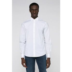 Camasa uni regular fit - Alb optic imagine