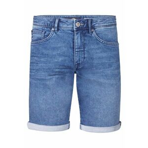 Pantaloni scurti din denim barbati albastru - 100% bumbac imagine