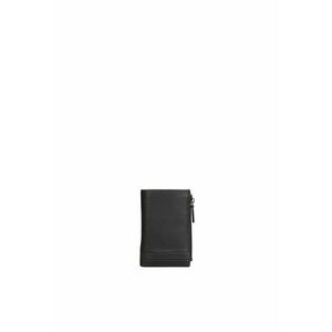 Portofel din piele cu capse Nyxos - Negru imagine