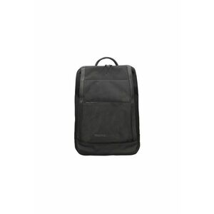 Rucsac din piele ecologica si material textil Velorum - Negru imagine
