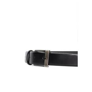 Curea din piele Corvus Plus - Negru imagine