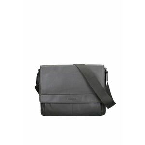 Geanta messenger din piele Erebo - Negru imagine