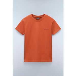 Tricou din bumbac cu imprimeu logo Blanche - Portocaliu imagine
