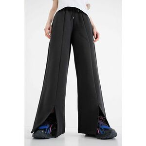 Pantaloni de trening relaxed-fit cu slituri la terminatie ESS - Negru imagine