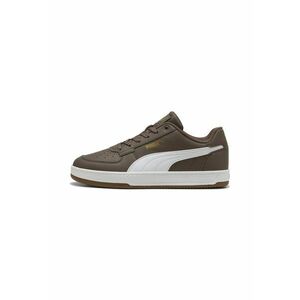 Pantofi sport Caven 2.0 de piele ecologica - Alb/Maro inchis imagine