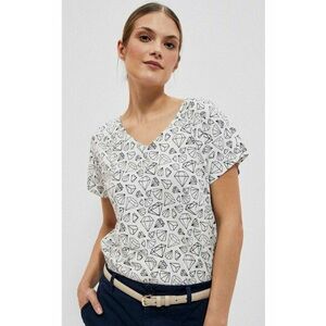Tricou - Bumbac - Alb- imagine