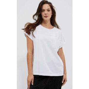 Tricou - .Bumbac - Alb imagine
