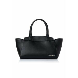 Geanta tote texturata - Negru imagine