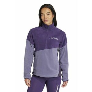 Bluza de trening cu fermoar scurt - pentru drumetii - Violet/Lila imagine