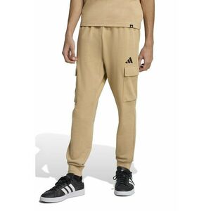 Pantaloni de trening cargo Feelcozy - Negru/Maro camel imagine