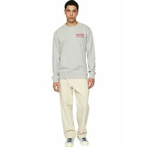 Bluza de trening cu imprimeu text - Gri imagine