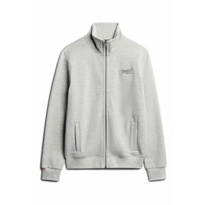Bluza de trening cu fermoar si broderie logo Essential - Gri imagine