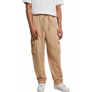 Pantaloni de trening cargo lejeri - Maro camel imagine