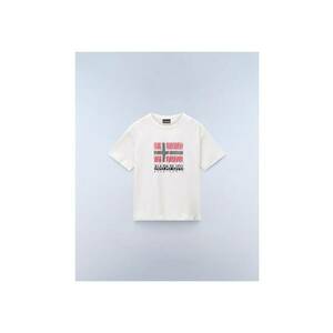 Tricou cu imprimeu logo Adige - Alb imagine