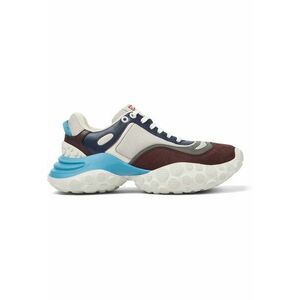 Pantofi sport din piele cu garnituri din material textil Pelotas Mars 1197 - Maro/Gri/Albastru imagine