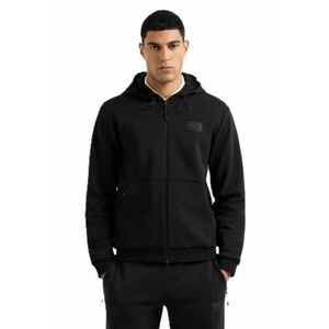 Bluza cu fermoar pentru Lifestyle - M HOODIE FZ ST COPL ST - 7M000094-AF12116-UC001 - Negru - Negru imagine