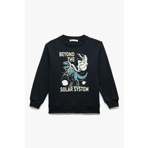 Bluza de trening cu imprimeu grafic - Alb/Bleumarin imagine