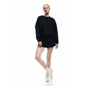 Bluza de trening cu maneci raglan - Negru imagine