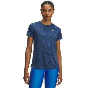 Tricou pentru antrenament Tech™ Twist - Alb/Albastru petrol imagine