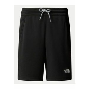 Pantaloni scurti barbati - poliester reciclat - negru imagine