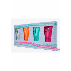 Set NIP+FAB Four Deluxe -Gel Crema Hyaluronic Fix Extreme4 2% 20 ml -Masca cu Argila Salicylic Fix 20 ml si Ser Facial Vitamin C Fix 20 ml imagine