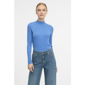 Pulover slim fit - Albastru azur imagine