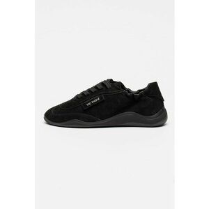 Pantofi sport din piele intoarsa cu logo Sense - Negru imagine