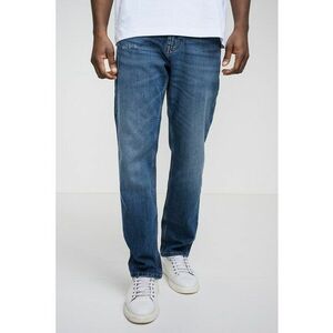 Blugi slim fit Troy Bo - Albastru melange imagine