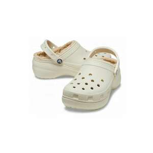Saboti Izolati Femei - Classic Platform Lined 207938 Clog - Albadszx - Alb imagine