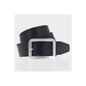 Cureaua Barbati - TG1016r57 - 100% Piele Naturala - Model Clasic - Catarama Din Metal - Reglabil - Reutilizabile - Pentru Pantaloni - Blugi - Rezistenta La Uzura Si Rezistenta La Zgarieturi - Lungime - Negru - Negru imagine