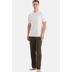 Pantaloni de pijama din amestec de modal - Maro imagine