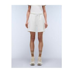 Pantaloni scurti din bumbac Nina - Alb imagine