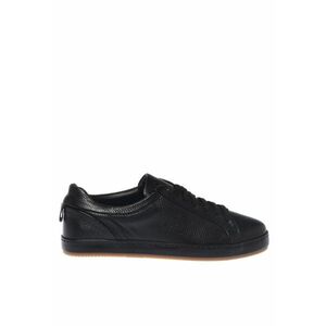 Pantofi sport low-cut din piele - Negru imagine