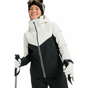 Jacheta cu gluga pentru ski Free Jet Block - Alb/Negru imagine