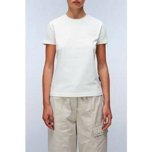 Tricou din bumbac cu imprimeu logo Blanche - Alb imagine