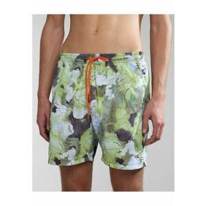 Pantaloni scurti cu imprimeu si buzunare - imagine