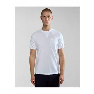Tricou din bumbac cu detaliu logo pe maneca Melville - imagine