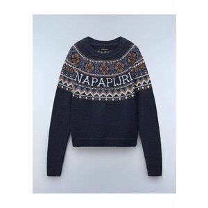 Pulover din amestec de lana cu motive Fair Isle Ubaye - imagine