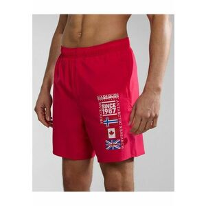 Pantaloni de baie cu imprimeu logo Sahtu imagine