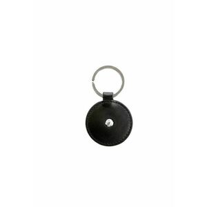 Breloc din piele Noirhomme - Negru imagine