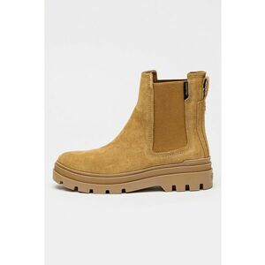 Ghete din piele intoarsa Pallagrade Chelsea S - Maro camel imagine
