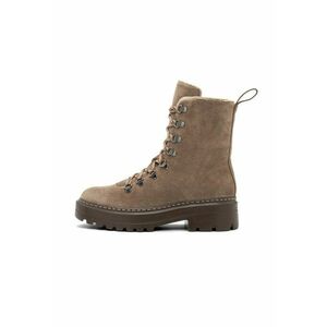 Bocanci din piele - Maro camel imagine