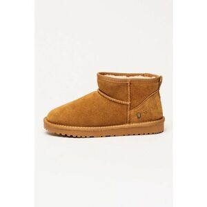 Ghete slip-on de piele intoarsa' - Maro camel imagine