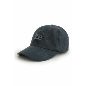 Sapca din bumbac cu broderie logo Fortuno - Gri inchis imagine