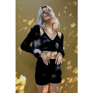 Set negru 3 piese ARYA - Negru imagine