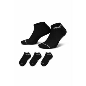 Set de sosete unisex cu logo Jordan - 3 perechi - Negru imagine