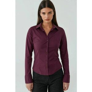 Camasa dama - eleganta - visiniu - textil imagine