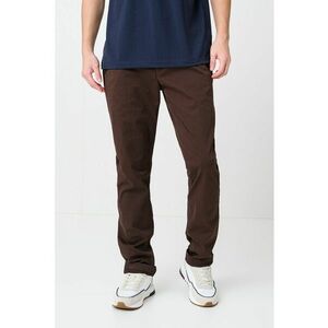 Pantaloni chino drepti Denton - Maro inchis/Maro imagine