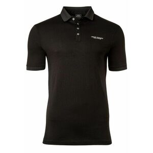 Tricou polo regular fit - Negru imagine